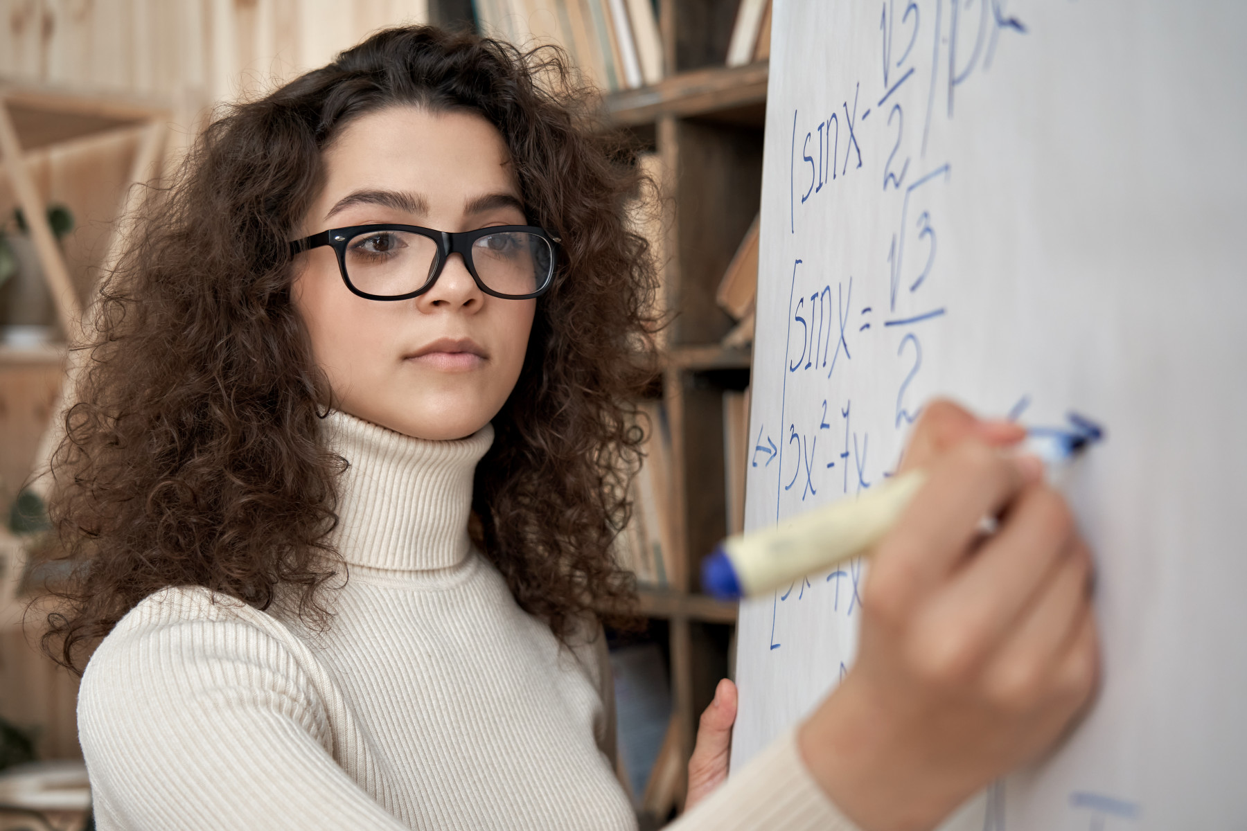 Algebra tutor teaching student Algebra tutor teaching student