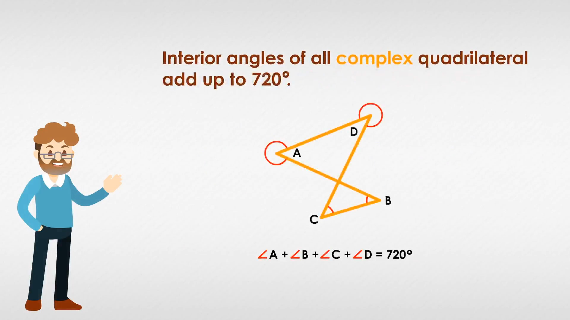 Complex quadrilateral interior angles Complex quadrilateral interior angles