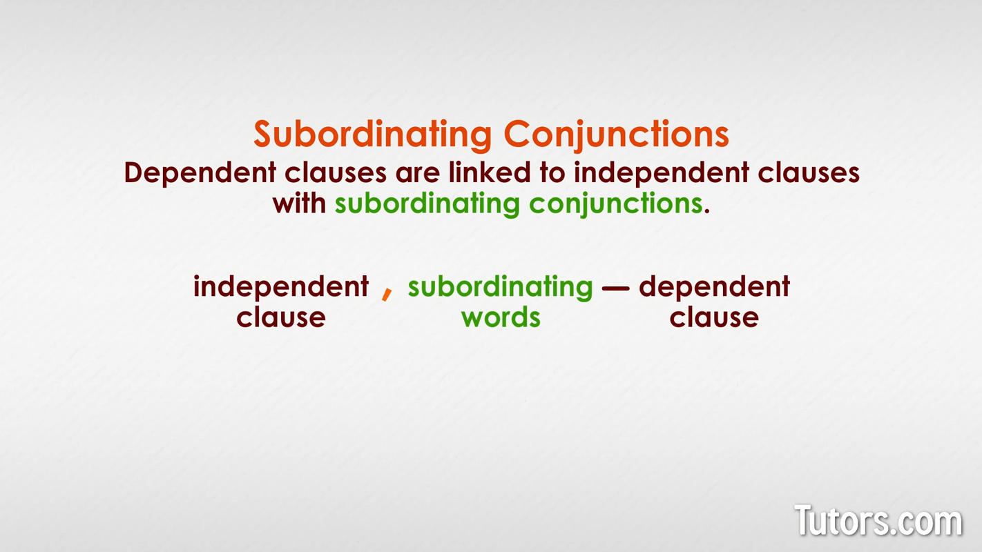 Complex sentence structure Complex sentence structure