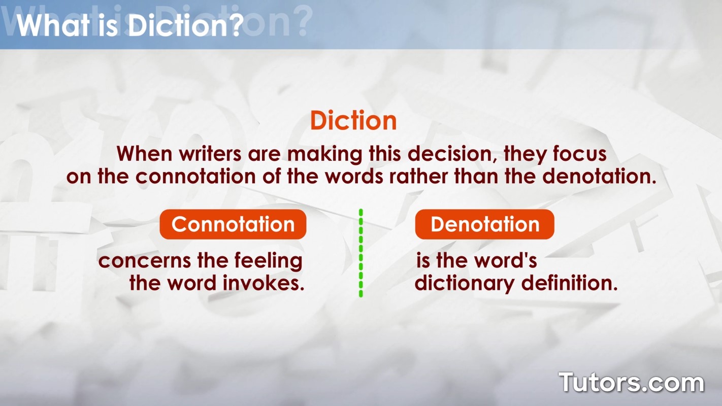 Connotation vs. denotation Connotation vs. denotation