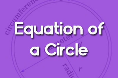 Equations of a circle