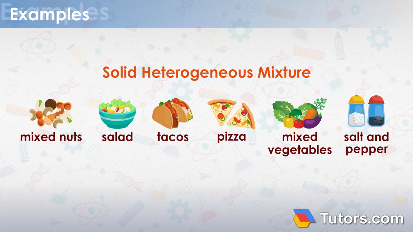 Heterogeneous mixtures solid examples Heterogeneous mixtures solid examples
