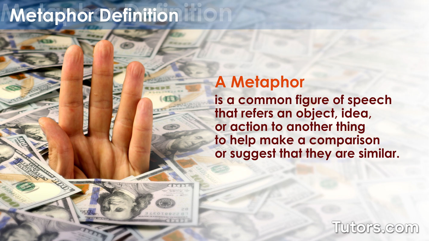 What is a metaphor What is a metaphor