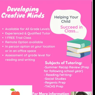 Developing Creative Minds